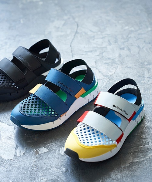 Onitsuka Tiger 「Onitsuka Tiger」 サンダル 23.5 ブラック