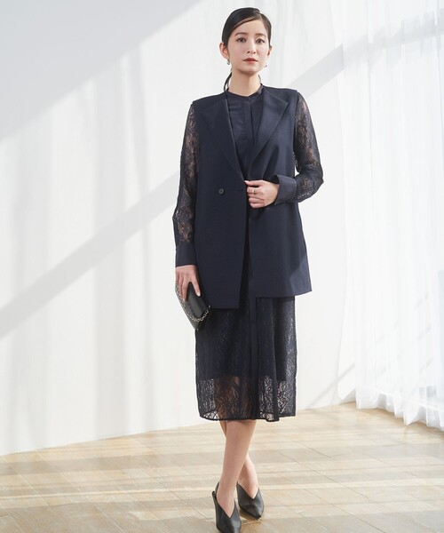 ICB（アイシービー） ベスト ジレ 「接触冷感・UVケア・撥水・洗える