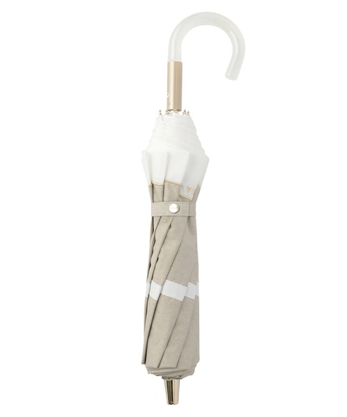 FURLA（フルラ） 折りたたみ傘 一級遮光 晴雨兼用折りたたみ日傘 切継