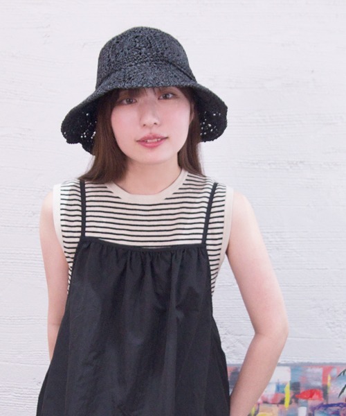 【なお様】 フラワーバケットハット 5点 MARY QUANT/ワンポイント 刺繍 バケットハット 限定展開