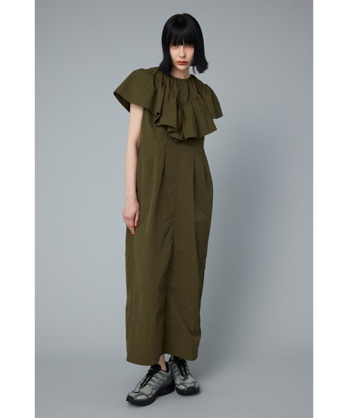 【ヘリンドットサイ ギャザーワンピース⠀】 HeRIN.CYE ワンピース Many gathered sleeve dress メニー