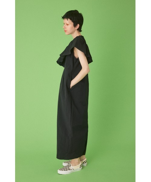 【ヘリンドットサイ ギャザーワンピース⠀】 HeRIN.CYE ワンピース Many gathered sleeve dress メニー