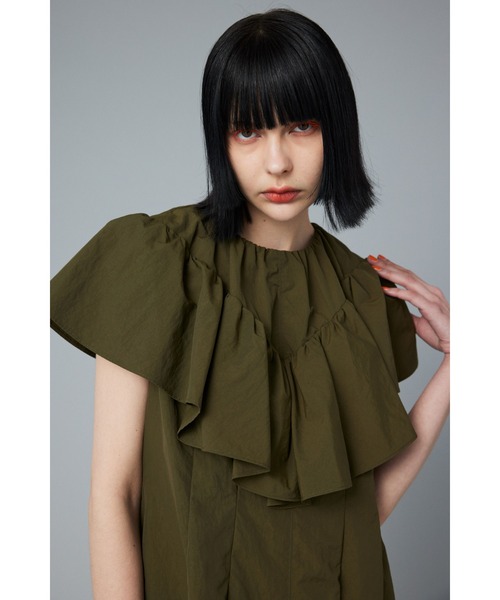 HeRIN.CYE ワンピース Many gathered sleeve dress メニー