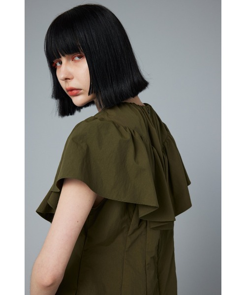 HeRIN.CYE ワンピース Many gathered sleeve dress メニー