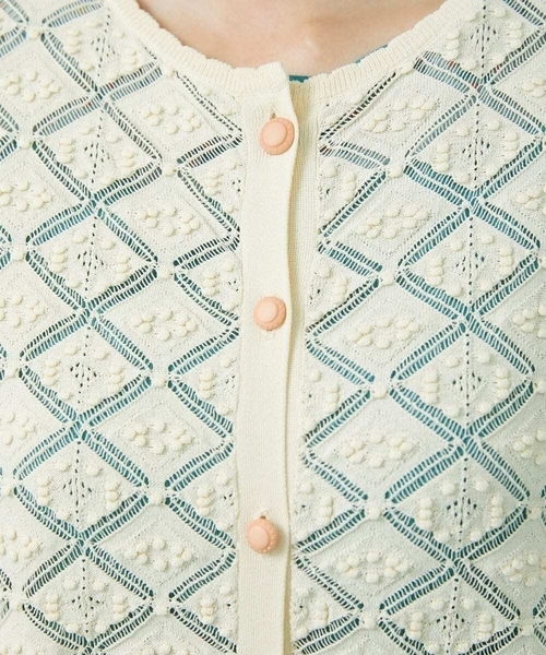 Jocomomola（ホコモモラ） カーディガン Grano クルーネック