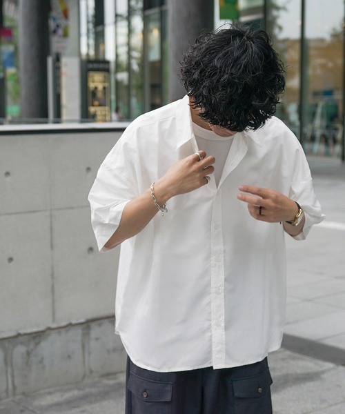 Be.Nection シャツ LOOSE FIT HALF SLEEVE SHIRT / ルーズフィット 
