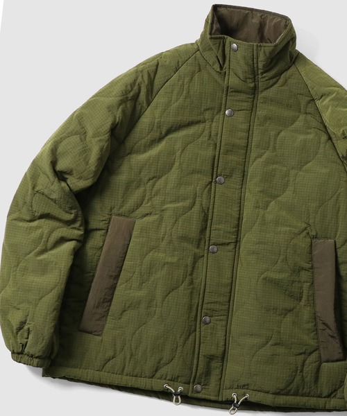 極美品✨プラダ キルティング ナイロンジャケット 46 ジップアップ ネイビー 中古・古着通販】PRADA (プラダ) キルティングジップアップジャケット