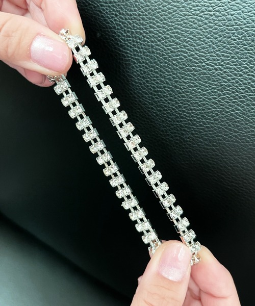 DiamondHearts（ダイヤモンドハーツ） ブレスレット ダブルライン