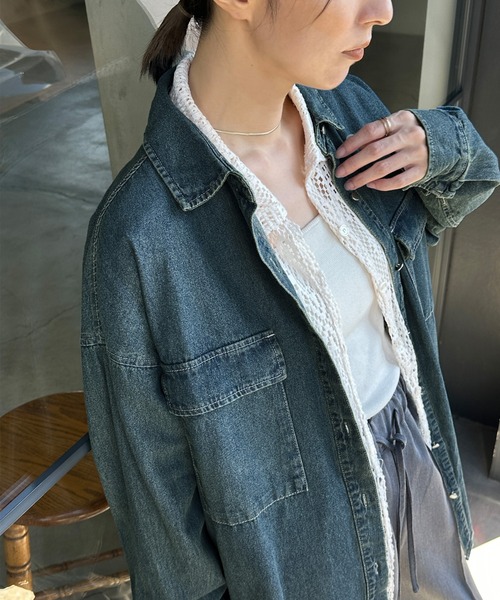 select MOCA（セレクトモカ） ブラウス シャツ ヴィンテージライク