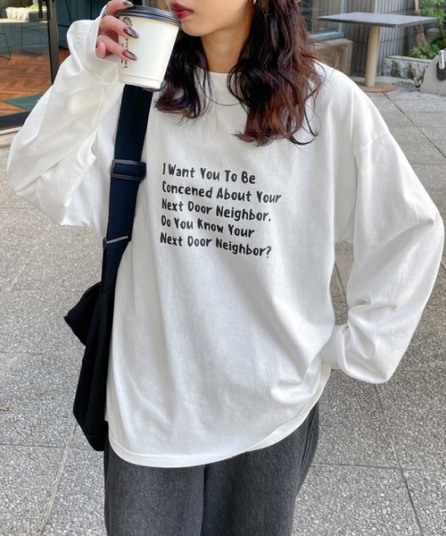 tシャツ アソートロゴプリントロンT レディース : ZOZOTOWN Yahoo!店