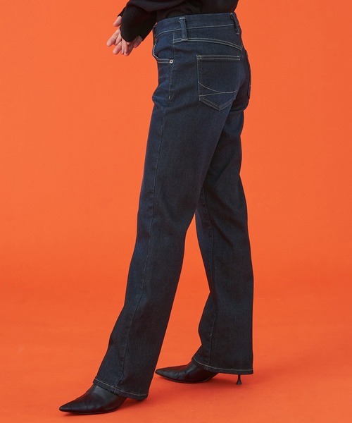 musubore」 デニムパンツ 1 ブラウン レディース musubore（ムスボレ