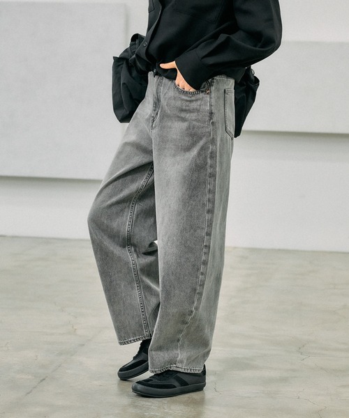 ジーンズ デニム デニムパンツ GOODデニムカーブパンツ/143956 レディース | GLOBAL WORK | 12