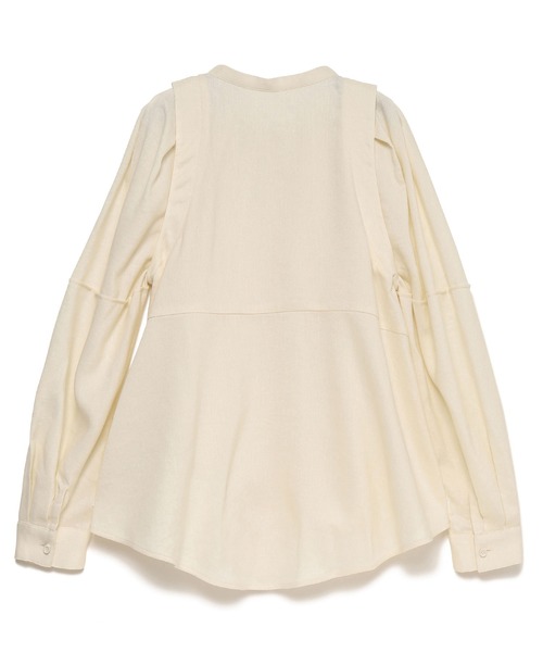 RUMCHE ブラウス シャツ (ラム・シェ)「別注」Dolman Sleeve Stand