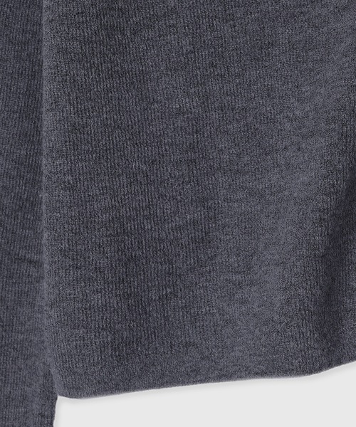 アイラッシュレーストリミングニット アイラッシュレーストリミングニット(F GREY): トップスanuans