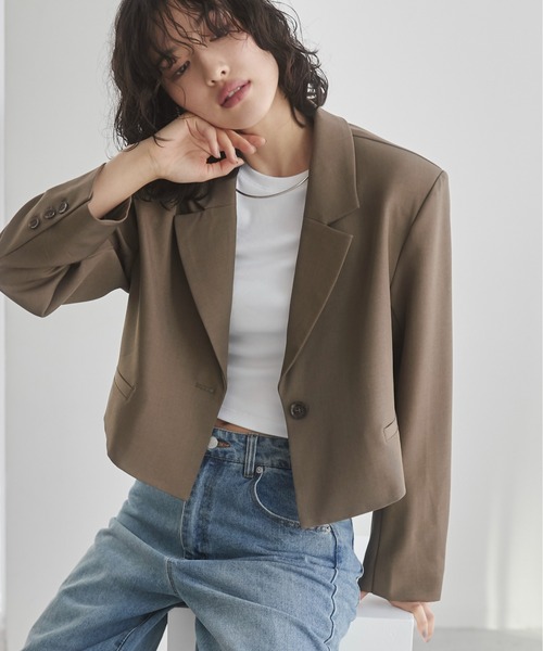 ANGIE ジャケット テーラードジャケット 卒園式 卒業式 「セットアップ