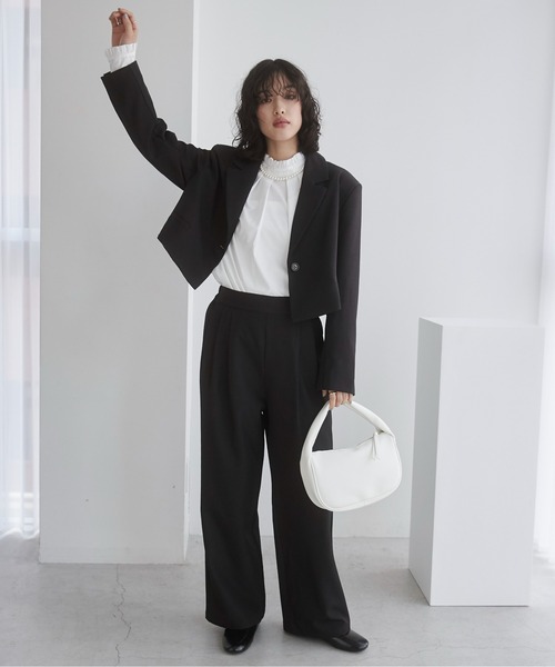 ANGIE ジャケット テーラードジャケット 「セットアップ対応