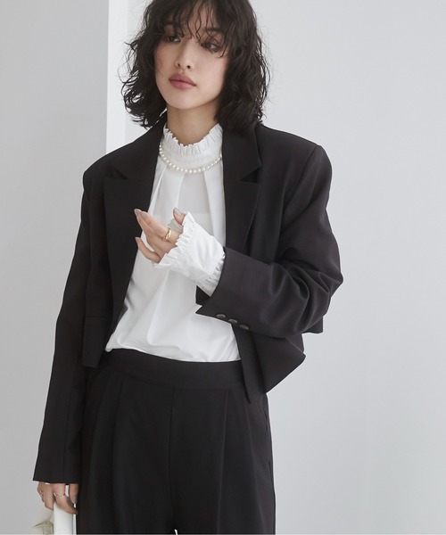 ANGIE ジャケット テーラードジャケット 「セットアップ対応
