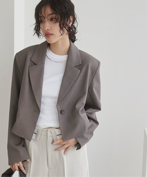 ANGIE ジャケット テーラードジャケット 「オケージョン対応