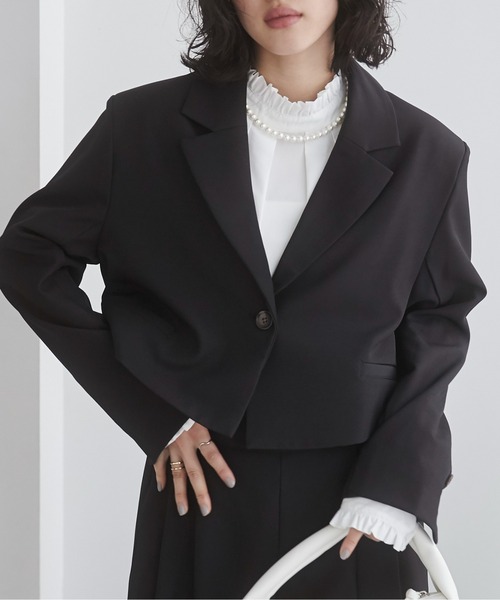 ANGIE ジャケット テーラードジャケット 卒園式 卒業式 「セットアップ