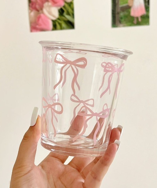 タンブラー ribbon クリアグラス : ZOZOTOWN Yahoo!店 - 通販 - Yahoo