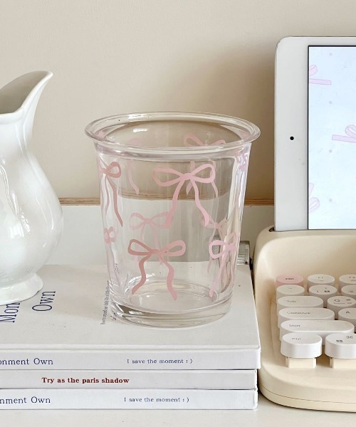 タンブラー ribbon クリアグラス : ZOZOTOWN Yahoo!店 - 通販 - Yahoo
