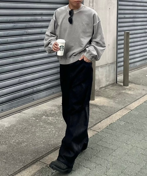 chikashitsu + スウェット　セットアップ　ブラック chikashitsu + スウェット セットアップ ブラック Chikashitsu +
