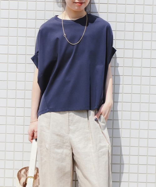 「B:MING by BEAMS」 長袖カットソー ONE SIZE ベージュ レディース B：MING by BEAMS 「B:MING BEAMS」 長袖カットソー ONE SIZE
