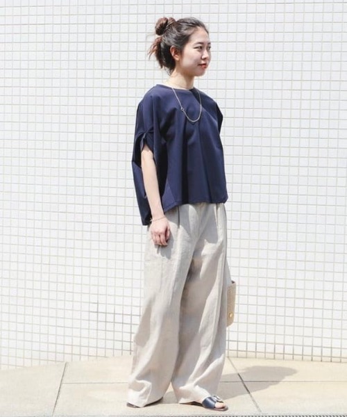 B：MING by BEAMS tシャツ 「4色展開」シルケット フォルム プル
