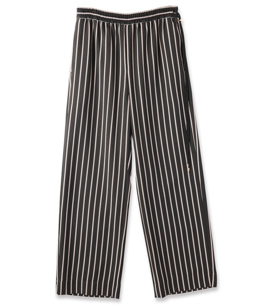 CULLNI スラックス Melange Stripe Twill Side Drawstring Relux