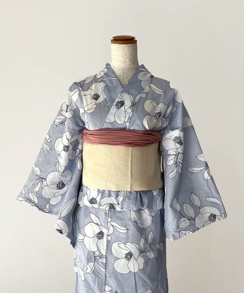 浴衣 浴衣・水色(花柄） レディース : ZOZOTOWN Yahoo!店 - 通販