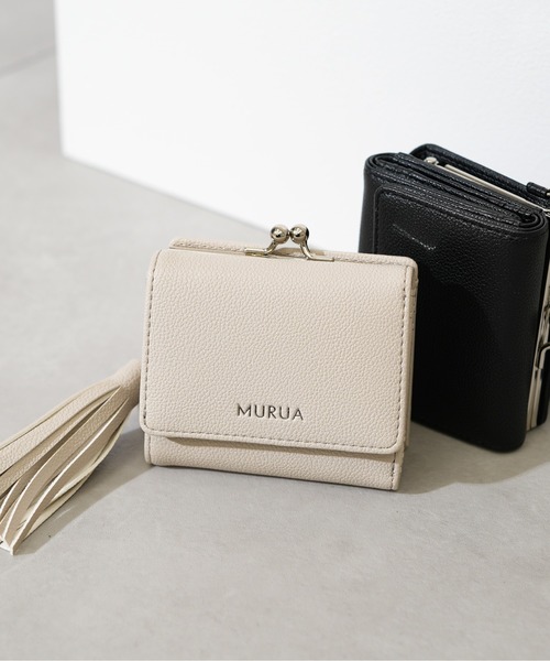 MURUA（ムルーア） 財布 TASSEL SERIES がま口ミニウォレット