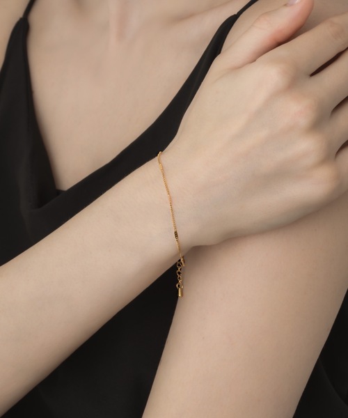 muku ブレスレット BRACELET/PLATE CHAIN レディース : ZOZOTOWN