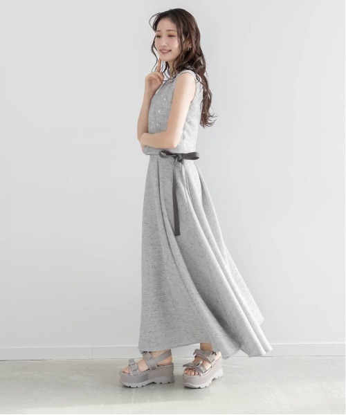 RANDA（ランダ） サンダル フリンジリボンスポーツサンダル レディース