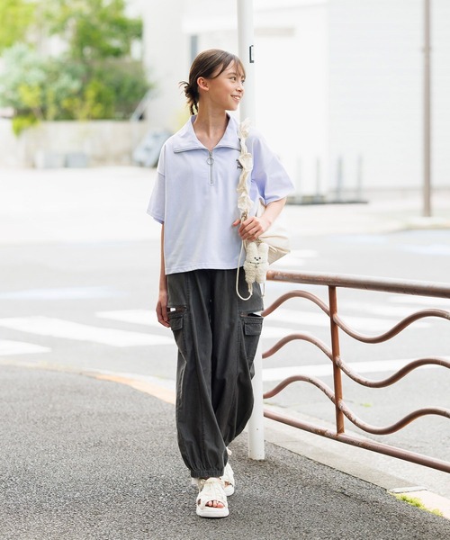 GLOBAL WORK（グローバルワーク） パンツ DRY/サイドZIPカーゴパンツ