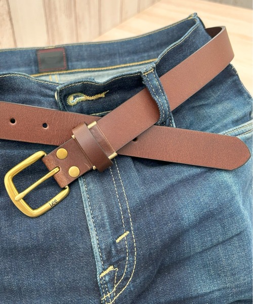 M ゴールドバックル ブラウンレザーベルト 楽天市場】サドラーズ Saddler's レザーベルト【2.3cm幅】G597