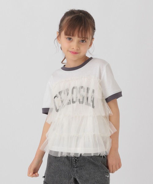 GLOBAL WORK tシャツ オシャラクドッキング半袖/T/323387 キッズ