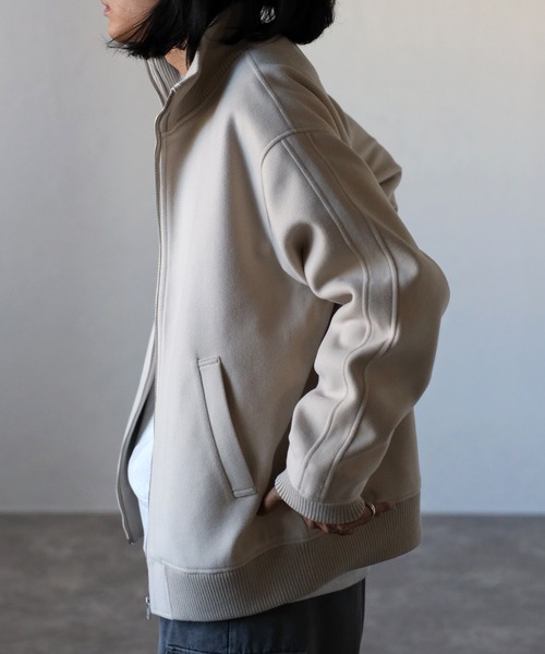 「CREARE -LINO-」 ブルゾン L アイボリー メンズ_画像3