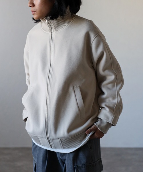 「CREARE -LINO-」 ブルゾン L アイボリー メンズ_画像6
