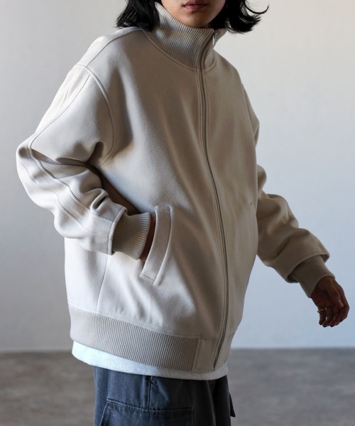 「CREARE -LINO-」 ブルゾン L アイボリー メンズ_画像8
