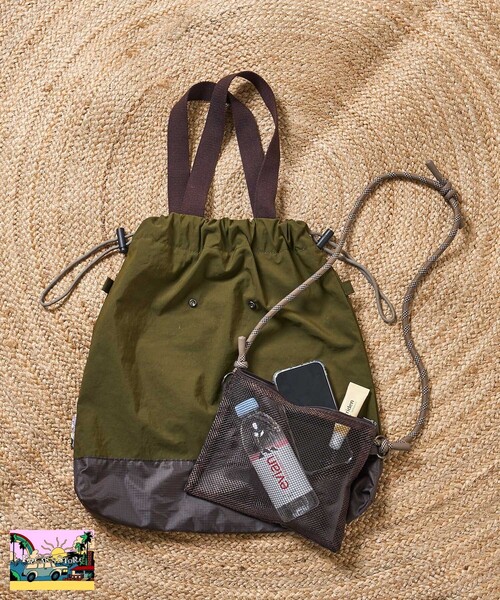 FREAK'S STORE トートバッグ 「Beach ＆ Festival」マルチウェイ