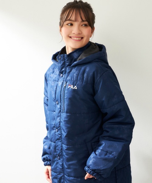 FILA（フィラ） コート X-LARGE ブラック レディース : ZOZOTOWN Yahoo