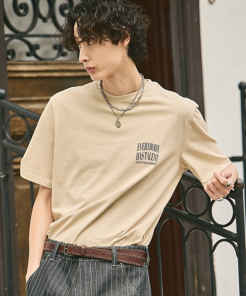 Bleme tシャツ コンパクト クラシック ワンポイント ロゴ Tシャツ 
