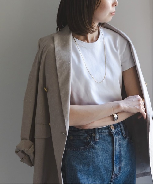 tシャツ 「追加」スビンコットンスムースコンパクトTシャツ 2 レディース 追加》スビンコットンスムースコンパクトTシャツ 2（Tシャツ