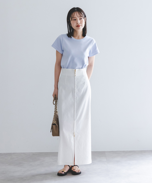 NOBLE｜《追加》スビンコットンスムースコンパクトTシャツ 2