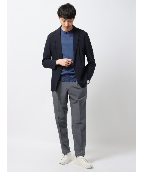 スラックス テーパードパンツ スラックス パンツ フロントタックテーパードパンツ レディース