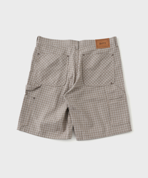 BoTT（ボット） パンツ Plaid Double Knee Short メンズ : ZOZOTOWN