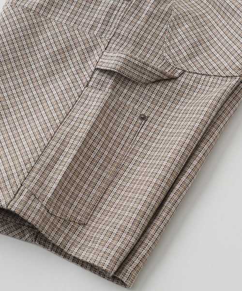 BoTT（ボット） パンツ Plaid Double Knee Short メンズ : ZOZOTOWN