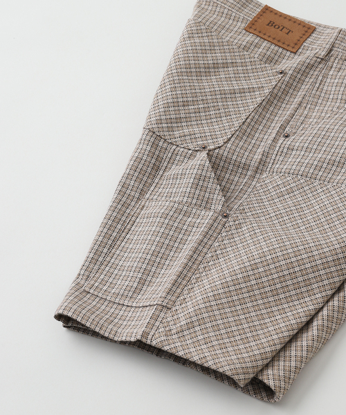 パンツ BoTT / Plaid Double knee Short BoTT(ボット) / Plaid Double Knee Short | 公式通販・JACK in