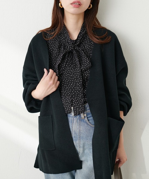 natural couture 「natural couture」 ニットカーディガン FREE