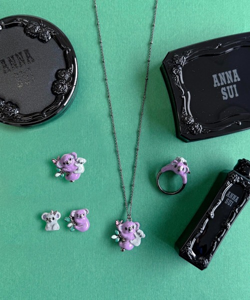 【ANNA SUI】即対応 コアラ親子モチーフ ブローチ ANNA SUI ブローチ コアラ親子モチーフ レディース : ZOZOTOWN